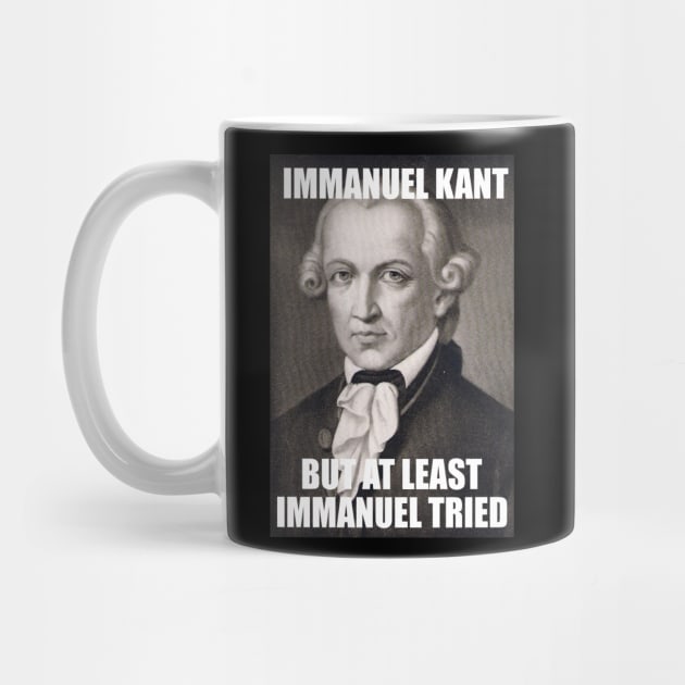 IMMANUEL KANT by Philosophy Shirts